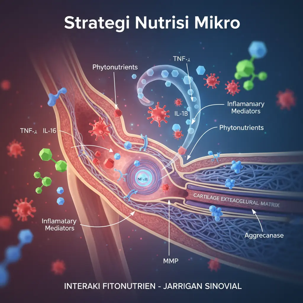 Strategi Nutrisi Mikro: Peran Diet Anti-Inflamasi dalam Mitigasi Degenerasi Sendi