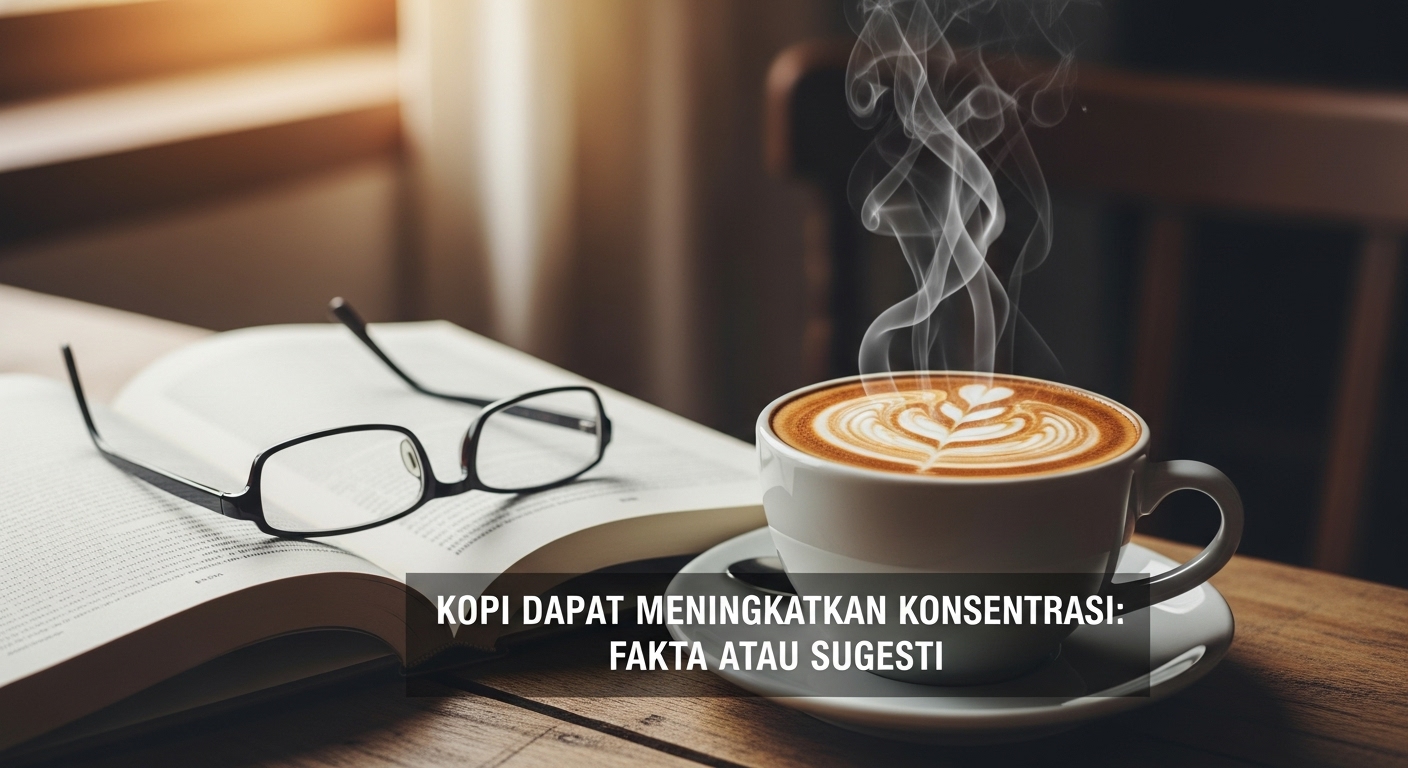 Kopi Dapat Meningkatkan Konsentrasi: Fakta atau Sugesti?